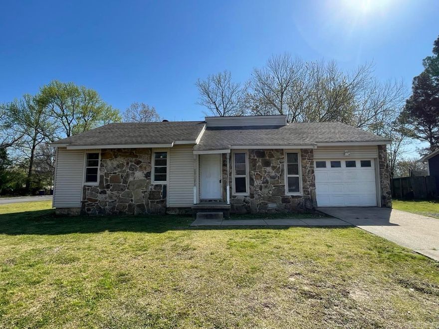 Curb Appeal in Cabot! This charming 3-bedroom, 1-bath home is situated on a spacious level corner lot. Over half an acre! The open-concept floor plan creates a seamless flow between the great room and the bright eat-in kitchen—ideal for entertaining or keeping an eye on the family. Outside, you’ll find a fully fenced backyard providing privacy and plenty of space for pets or play. Nestled in a quiet subdivision within the sought-after Cabot School District, this home offers the perfect blend of affordability and style. Whether you’re a first-time homebuyer or looking for a solid investment property, this one won’t last long. Schedule your showing today! All offers to be placed at hudhomestore.gov. Agents see remarks.