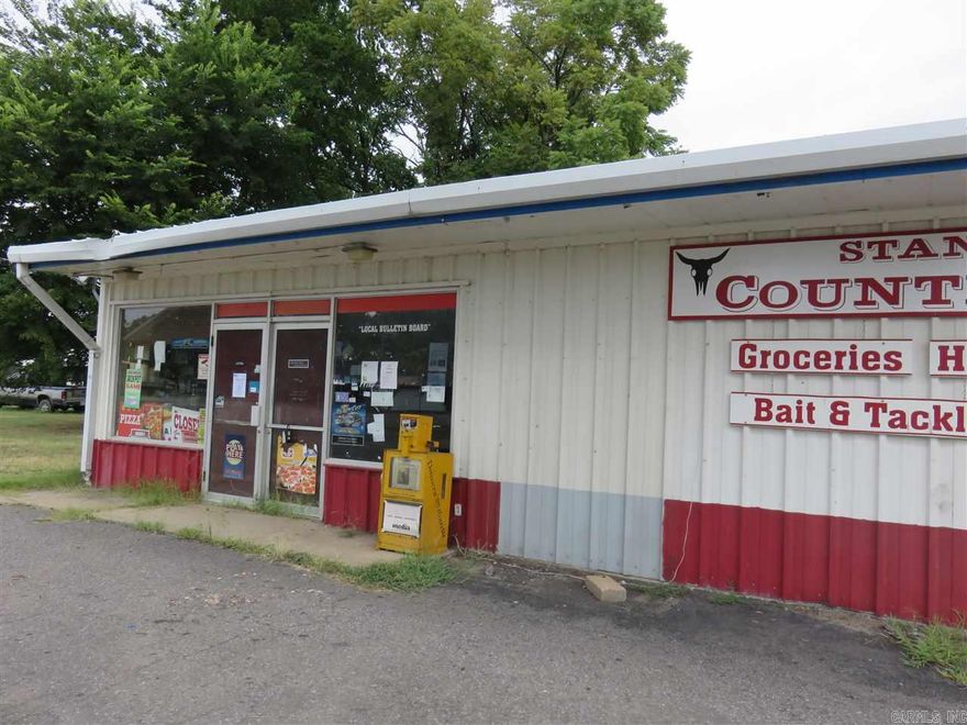 Business used  to be Standridge Country Store.  Could easily be brought back to life.  Bank owned.  No disclosure available.  No warranties, implied or expressed.