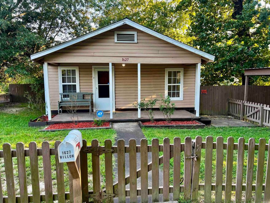 This cozy remodeled 3-bedroom 1-bathroom home is located on a corner lot in Malvern School District! This property features a back deck with a large fenced in backyard that has plenty of room for a garden. There is also 2 picnic tables and a large storage building included with the property. The property is approximately 960 sq. ft. and has a 1 car carport as well. In the kitchen there is a refrigerator, stove/oven, dishwasher, garbage disposal and lots of cabinet storage. There is also a washer and dryer and 3 window AC units.  All yard maintenance and utilities are the tenant's responsibility. The utilities are electric, gas, water, and trash. Pets allowed with deposit. The rent and security deposit are $1,200 each and the application fee is $35. You can apply for this property at www.mcgrawpropertymanagement.com/vacancies.