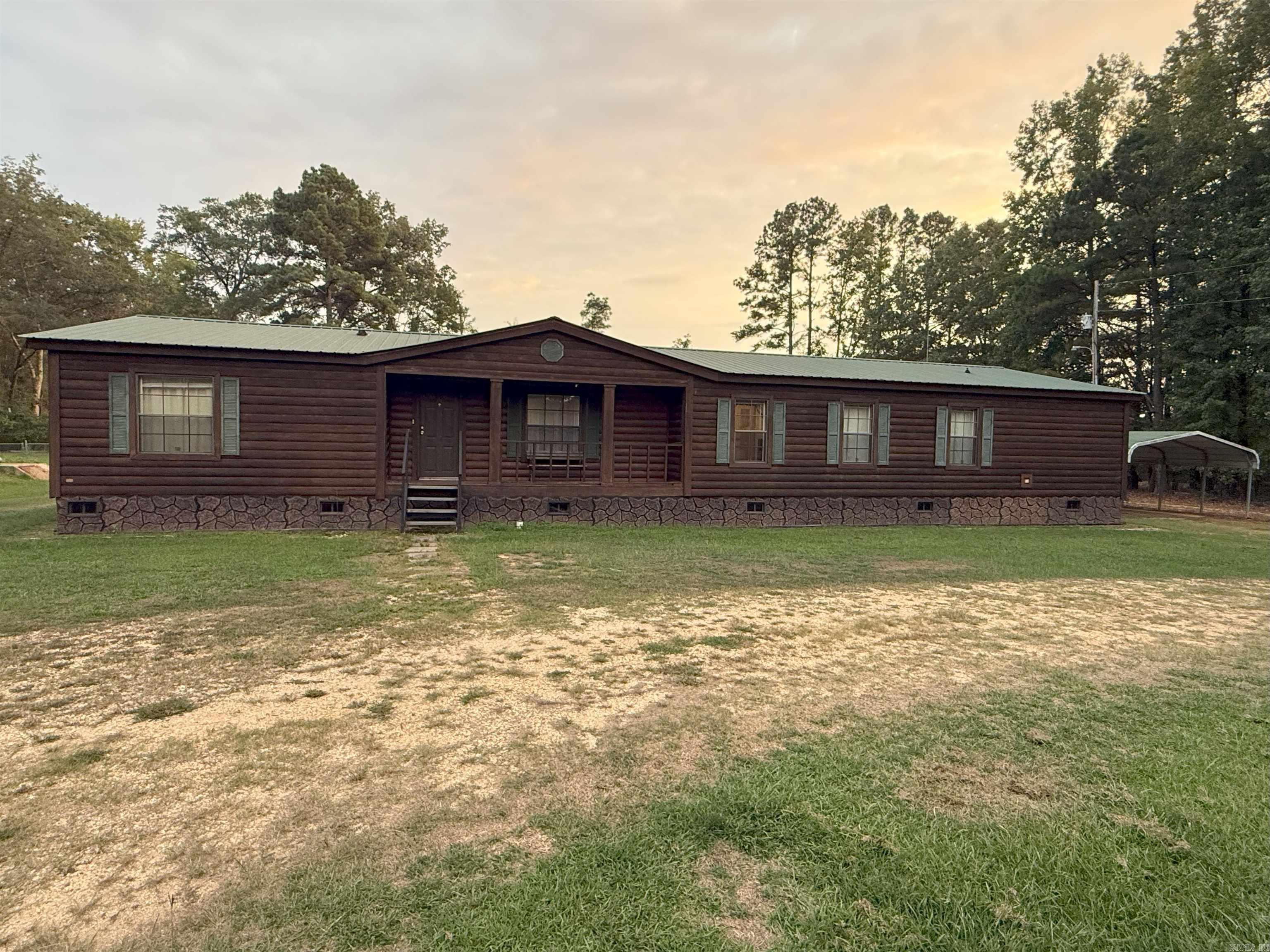 This beautiful home would be perfect for your forever home. There are 10.4 acres and a stocked pond perfect to run around and fish! The appliances are 6 years old. There are 2 large utility rooms. There is a storm shelter. The master bedroom comes with a bonus room that could be used as a nursery, office, or extra 4th bedroom. Move in ready home!