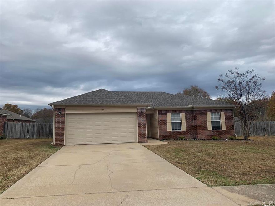 Remodeled home!  New architectural 30 year roof, new flooring throughout, new paint, new counter tops and new stainless appliances.  Wood burning fireplace ready for cozy winters!  Fenced back yard bay window some guttering, nice easy care landscaping...ready to move in!  Enjoy the neighborhood park with walking trail and playground equipment among beautiful big shade trees! Very close to elementary school also!