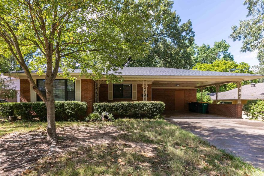 Cute 3 bed, 2 bath home ready for a new owner! Open floor plan, living and dining with hardwood floors. Wonderful updated kitchen with island and breakfast bar, lots of cabinets, granite countertops. Good size bedrooms. Second living area is currently used for the primary bedroom. Nice size backyard for entertaining. Covered carport. Friendly neighbors. In the heart of Little Rock. Please see agent remarks for showing instructions. 2 hour notice for showings.