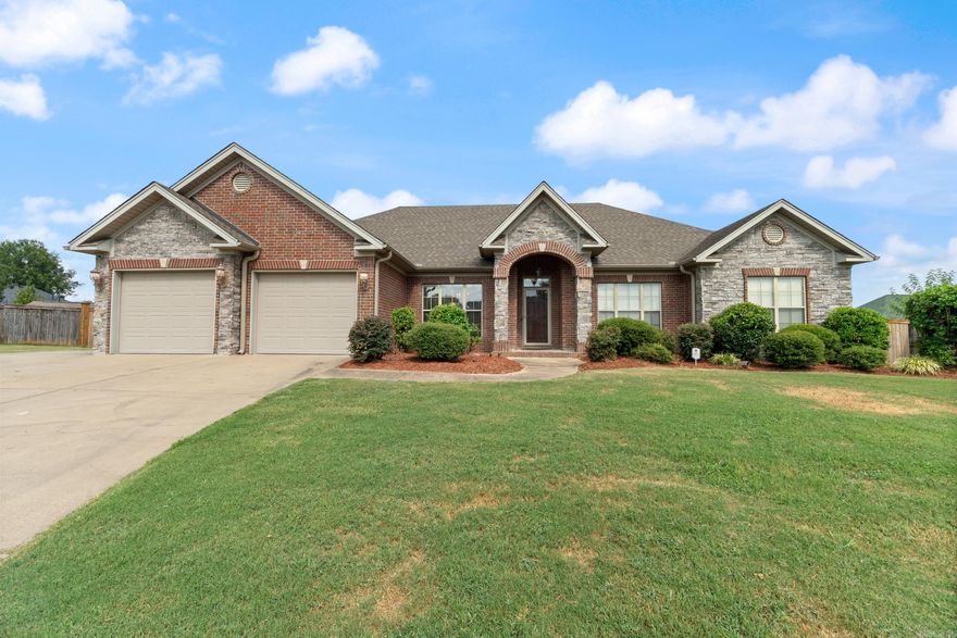 Welcome Home to 1310 Josita Circle! This lovely 4-bedroom, 2.5-bathroom home offers a spacious floor plan designed for both comfort and function. The large living room is perfect for relaxing or entertaining, while the kitchen boasts abundant cabinets and generous counter space for all your cooking needs. The oversized, fully fenced backyard provides endless opportunities for play, pets, and outdoor gatherings. The primary suite is a true retreat—your own private getaway with space to unwind after a long day. Located in a desirable Conway neighborhood, this home is move-in ready and waiting for its next chapter!  Agents see remarks.  Square footage approximate, please measure.