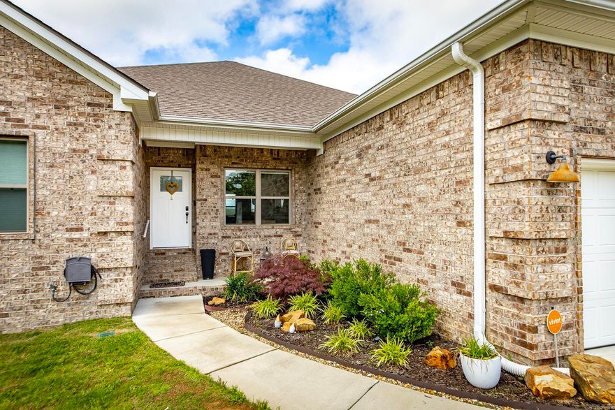 WELCOME to your dream home located in the coveted Greystone subdivision! Built in 2021 this stunning home welcomes you with a spacious living room with high ceilings & seamlessly connected to a gourmet kitchen. The chefs kitchen features a large peninsula w/granite countertops, gas stove & modern appliances. Desirable Split Floor plan has the Privately positioned owners suite overlooks the vista view with stand alone shower & charming claw foot tub as well as double vanity. The other side of the home is the 3 bedrooms with spacious full bath. Step outside to the fully fenced backyard where you will be captivated by breathtaking vista views perfect for relaxing evenings or outdoor gatherings.