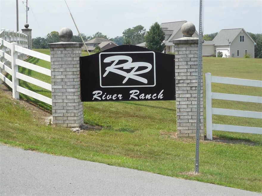 Just under 4 acres to build your dream home. Amazing views in all directions, beautiful sunsets, cleared with mature trees and septic lines included. 2000 square foot minimum & Bill of Assurance. River Ranch is a great place to call home within 7 minutes to I-30 and 30 minutes to Chenal Parkway. Drive out and take a look.