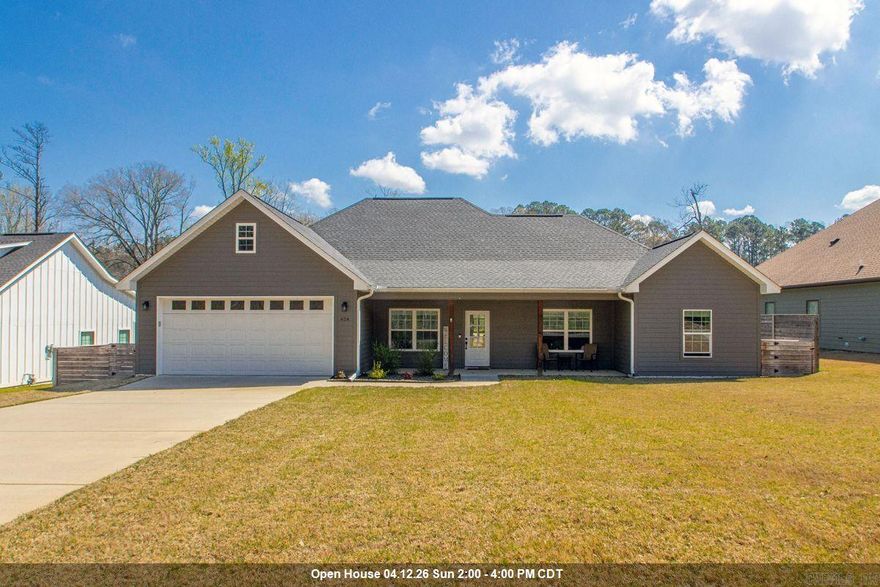 Beautiful 4-bedroom, 2-bath home with a dedicated office, situated on a spacious .44-acre lot.  Enjoy added privacy with green space both behind and in front of the property.  Located in a small, quiet subdivision, this home offers a peaceful setting while still being conveniently nestled between Benton and Bauxite school districts.  Qualifies for $0 down financing.  Don't miss this opportunity.  Seller requests a 24 hour notice on all showings.
