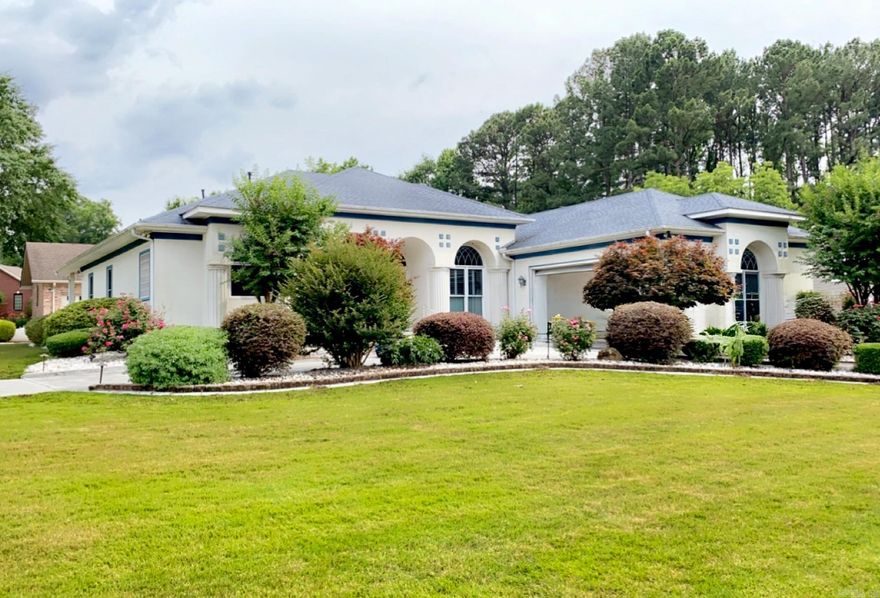 Welcome to 24 Woodland Drive — a spacious 3,109 sq ft home located in the quiet and conveniently located Woodland Heights Subdivision. This home features 3 bedrooms, 3 full bathrooms, and a bonus room perfect for a home office or 4th bedroom. Highlights include an oversized master bedroom, multiple living areas, a covered back patio, and mature landscaping that provides curb appeal and privacy. The location is ideal — just minutes from Little Rock Air Force Base and only an 18-minute drive along I-57 to downtown Little Rock. Additional features include custom garage flooring, custom glass doors, an above-ground storm shelter in the garage, and a built-in sprinkler system. Updates since 2023 include new vinyl wood flooring, new tile in the master bath, new carpet, exposed hardwood floors in the living room, fresh interior paint, a new HVAC, new dishwasher, updated finishes in the master bath, new kitchen and dining fixtures, and a new security system.