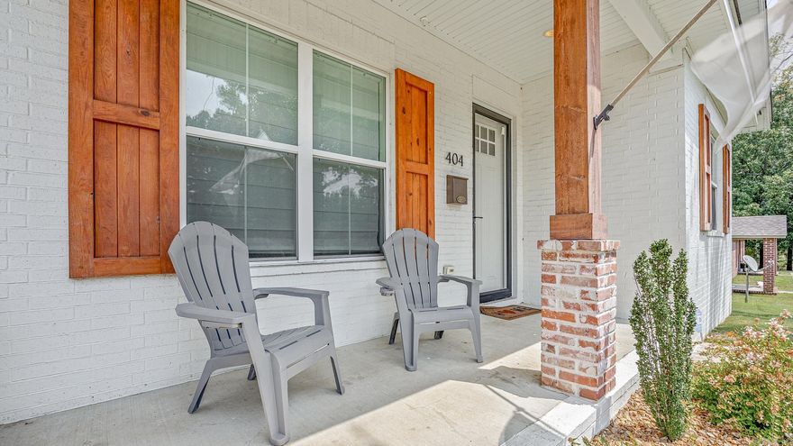 A modern craftsman style home less than five years old. Perfect for college students, weekend getaways, or as an income producing BNB property. The home's sleek design features contemporary cobalt and white cabinetry, luxury vinyl tile, granite counters, and a brick fire place.First floor attributes include a breakfast bar, dining area, half bath, and the primary en suite. Upstairs you'll find the two extra bedrooms and a full bath. The current owners have added a privacy fence and a sprinkler system. This unique property is priced to sell. Call for a private tour.