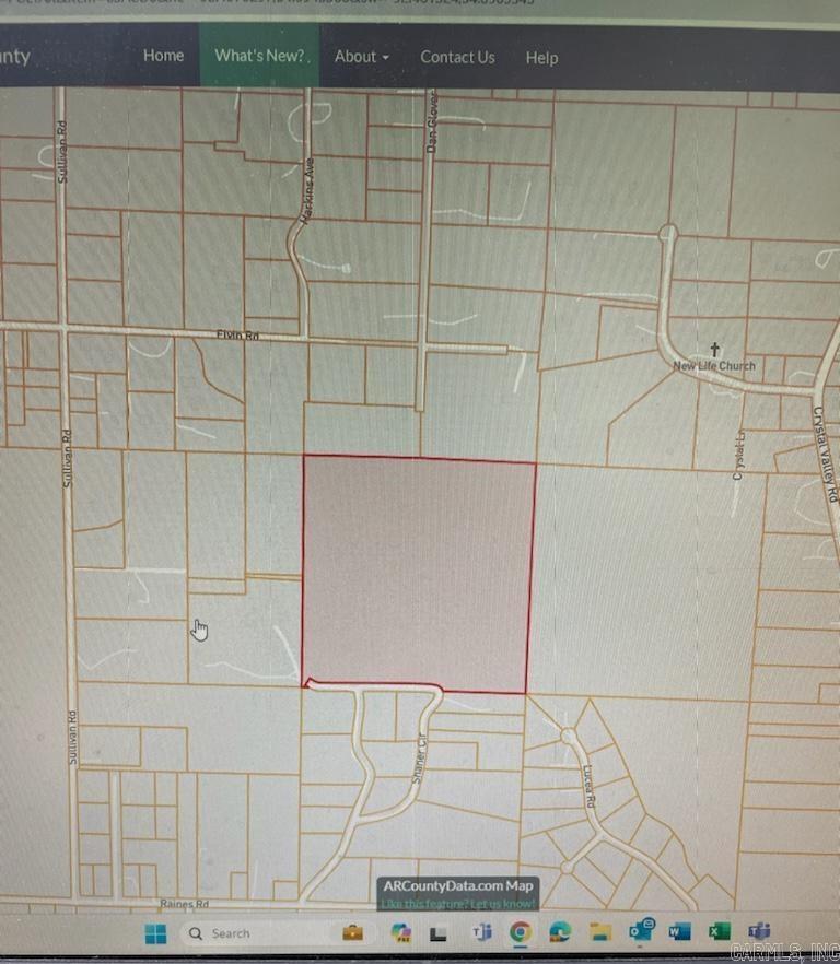 Unimproved 36.07 acre tract of ground. City water and gas are available. Property is all in timber.