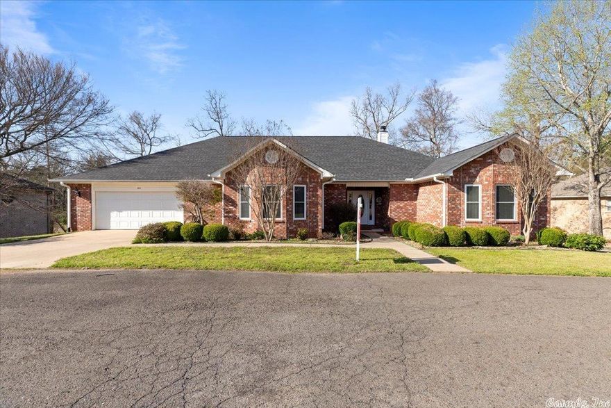 Welcome to your Hot Springs dream home! Features include: 3 bed • 2.5 bath • Office • TONS of built-in storage • vinyl plank & tile flooring • new interior paint • LED lights • Honeywell WIFI thermostat • newer kitchen appliances • under counter lighting • newly painted kitchen cabinets & interior paint • granite counter tops • exhaust vent through roof  • new kitchen back splash • updated under mount sink, faucet, and kitchen hardware • cleaned chimney • gas stove (stove still has electric connection) • New fan motor in Air handler unit • Primary en-suite with walk-in shower & closet • cultured marble • jetted tub • over sized, 2 car garage w/ a storage room • 2 driveways • Separate, single garage/shop in back of house • WIFI enable garage door opener • mature fruit trees • garden full of perennial vegetables and flowers • spacious covered, back deck • wooded view with a pond  • short trips to all of Hot Springs shopping and attractions. This home has everything a buyer could want and more, including Lake Hamilton School District, so schedule your showing today!