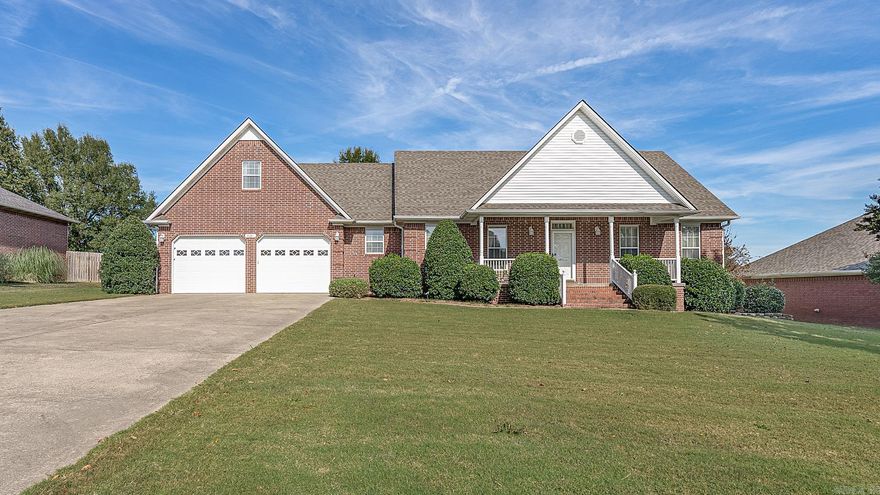 This well-maintained 4-bedroom, 3.5-bath home in Quail Meadows Subdivision offers plenty of space and charm. The living room features built-in shelves and a cozy fireplace, creating a warm and inviting atmosphere. A large bonus room adds flexibility for an office, playroom, or media space. The spacious master suite offers privacy, while the additional bedrooms provide ample room for family or guests. Outside, the fenced-in backyard is perfect for pets and outdoor activities, and both the covered front porch and large back patio provide excellent spaces for relaxing or entertaining. This home combines comfort, functionality, and a prime location—don’t miss your chance to make it yours! Schedule a showing today!