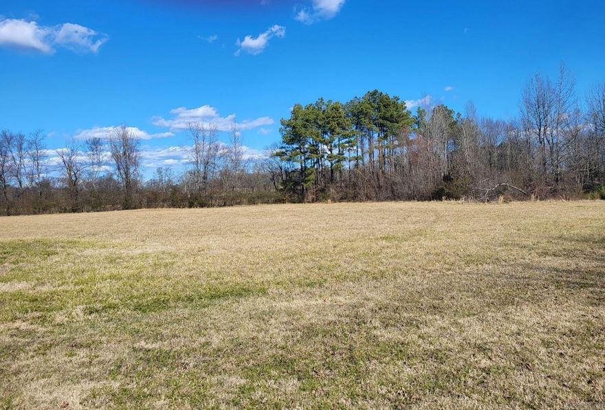 This 8 acre property offers 630 ft road frontage and 553 deep of cleared, level land, with a blank canvas, ready for you to build your dream home or 3 homes or more.  It offers a storage building, storm shelter, well house and power to the property.