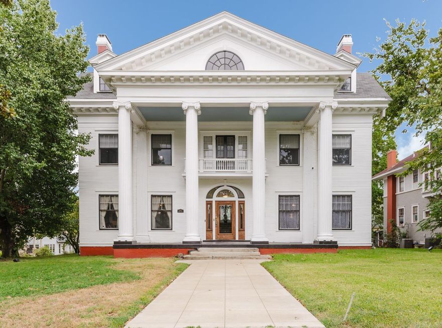 Experience Little Rock history, The Turner-Fulk House at 1701 Center St, a Colonial Revival masterpiece, designed by renowned architect Charles L. Thompson.  This home is a blend of historic grandeur and modern style. In the Governor's Mansion Historic District.  On the National Register of Historic Places, this 4-bedroom, 4.5-bathroom home is a piece of Beauty.  Inside, the 8,787 sq ft home features two large Parlors, built in book cases, multiple fire places and beautiful hardwoods. The grand entrance reflects the homes affluent history. The 3rd floor is finsihed with room to customize.  This home is truly one of Little Rock's most storied and a rare find. Don't miss your chance to own a piece of Arkansas's rich architectural history 'SEE AGENT REMARKS"