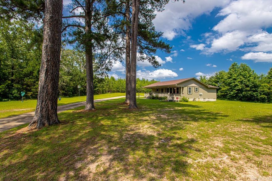 welcome to the market 160 clark lane, this 2 bedroom 1 bath home is 1152 sq foot and sits on a beautiful 10.19 acres. This home has fresh exterior paint, a brand new roof as of 2024, a brand new hvac unit and hot water heater. This home also comes with a 30x50 rv carport/ storage. This home is the perfect home to add your own personal touch to.