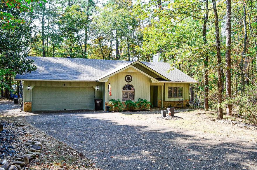 REALTORS SEE REMARKS!! This is the one you are waiting for! Move in ready, and looks totally not lived in. Low maintenance yard that only needs your special touch. One level, 3 bedrooms, 2 baths, open floor kitchen, dining, living room with gas log fireplace that spills into the most fabulous Arkansas Room! Large deck with beautiful level back yard. Spacious two car garage with room left over for lawn care tools and more. Within minutes of the Coronado Center and all the fun things to do there including fitness center, indoor pool, Community Center, walking trail, Lake Coronado, churches, restaurant and etc.. $1,500.00 first time Village property owner buy-in fee, collected at closing.