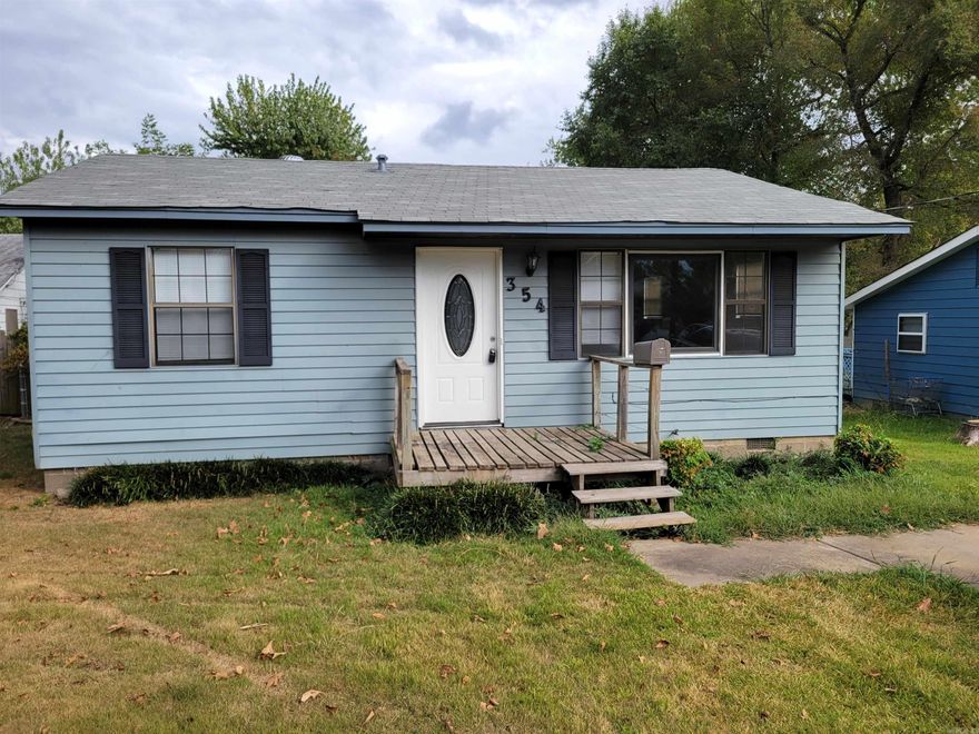 Cozy 2-bedroom house! Hard wood flooring through-out the house, new roof and siding. Tenant occupied, 24-hour notice for showings. Pictures were taken before the tenant moved in. Lease in place. Monday-Friday showings only. Any offer needs to have the following verbiage included "buyer is aware there is a lease in place and agree to the lease terms". lease ends 3/31/2026