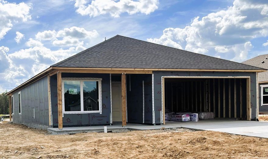 This three-bedroom Chadwick plan offers convenient single-story living. A secluded study off the entry is great for a home office, and an open-concept floorplan offers simple entertaining and multitasking with access to an inviting covered patio. All three bedrooms are tucked away to the side for improved comfort and privacy, including the lavish owner’s suite at the back of the home with a full bathroom and walk-in closet.  **SEE SHOWING REMARKS & AGENT REMARKS FOR IMPORTANT INFORMATION**