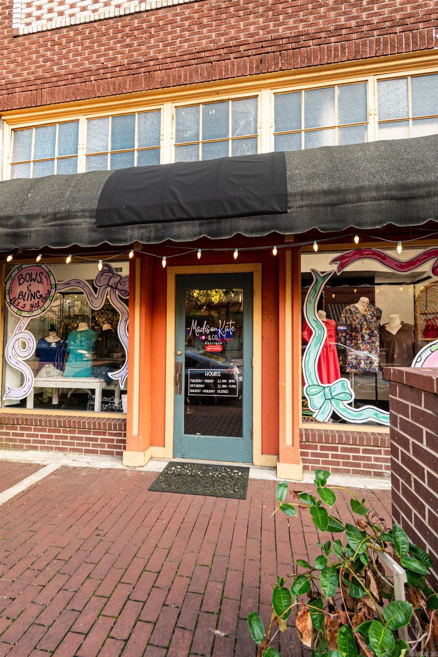 Rare opportunity to own a piece of downtown El Dorado.  Business is NOT For Sale, this is the building ONLY!