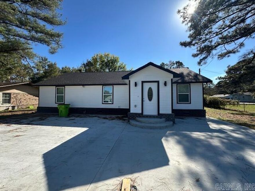 A must see! This beautifully remodeled home features 3 bedrooms, 2 baths and approx. 1,464 sq ft of living space. Everything is new ~ paint, flooring, lighting, plumbing, electrical and HVAC! Outside, you'll find a 12x12 storage building perfect for tools or extra storage. No seller's disclosure ~ seller has never lived in this home.  **SQ FT is approx. measuring is encouraged**