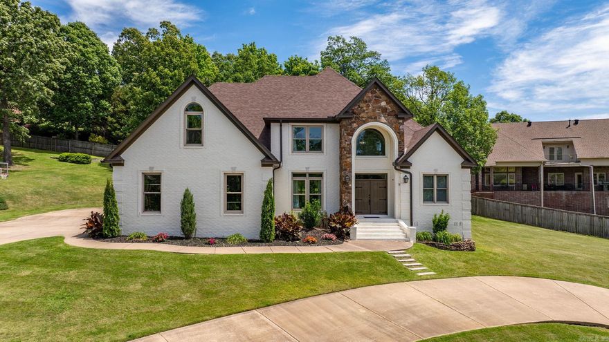 Beautiful, rare 6 bed, 3.5 bath home on a corner lot in Chenal Valley. Brand new roof, first level hardwood floors, second level carpet, water heater, deck, and gutters. New upstairs HVAC in 2021. New coils in downstairs HVAC in 2023. Access to Chenal pools. Come and get your hands on this neighborhood showpiece before it's too late!