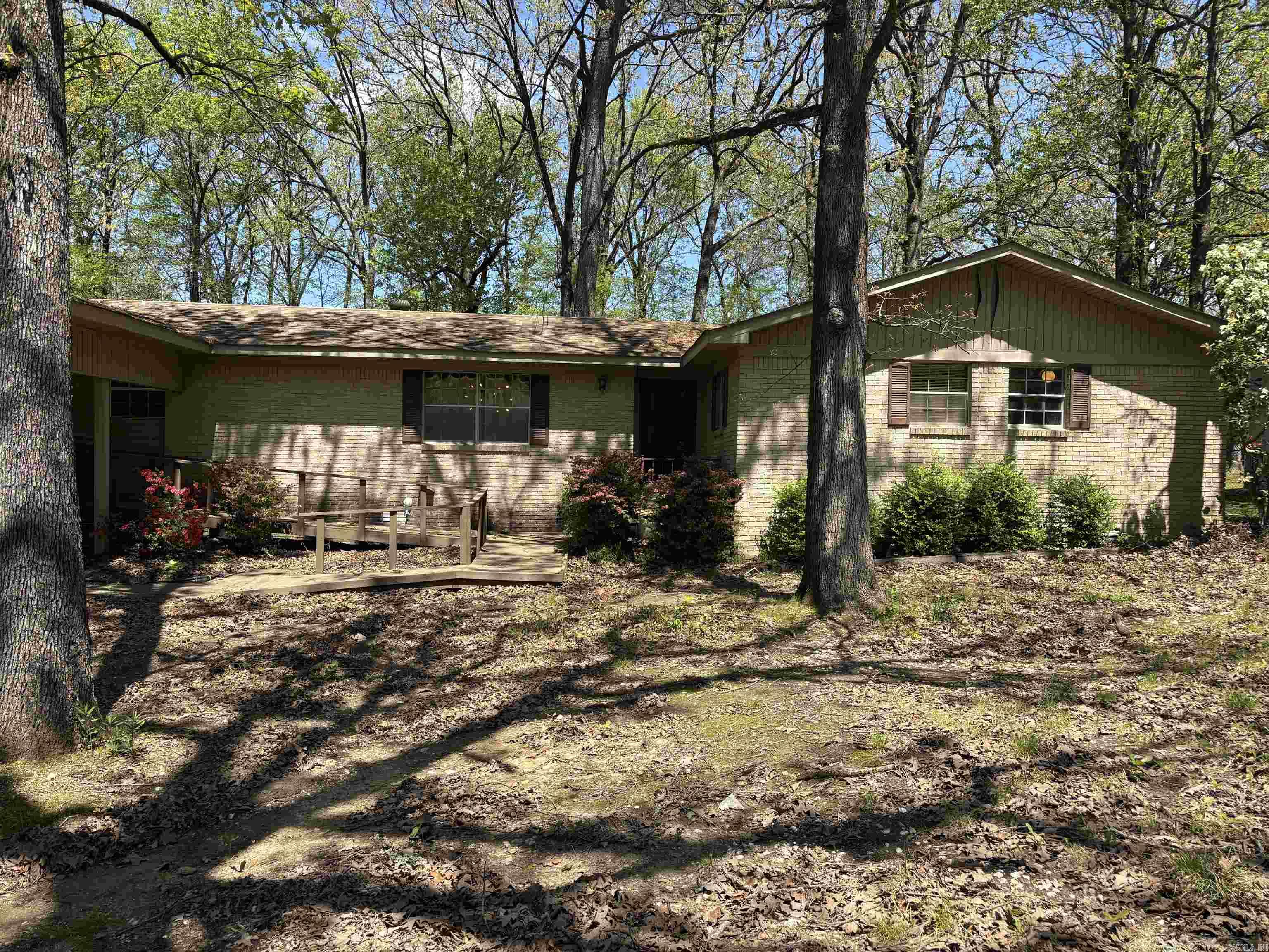 Great one-level home in a great location just waiting to be taken across the finish line! Opportunity awaits for the investor or the owner-occupant that has the vision to complete the remodel and make it shine... 3 bedrooms and 2 full baths on a 1/2 acre lot in Bryant plus a bonus room for office, playroom, etc. Rehab has been started and just needs to be finished. Some building materials are on site and will convey. AGENTS SEE REMARKS.