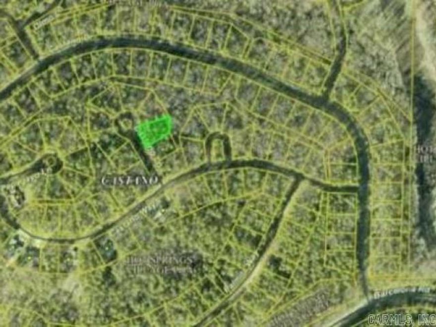 Vacant wooded lot with plenty of room to build your dream home! Centrally located to Hot Springs Village amenities: lakes, golf, trails, restaurants! POA New Member Buy-In Fee required at closing.