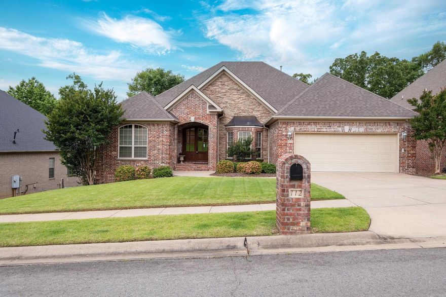 This entertainer's dream home at 112 Blackburn Drive offers large open spaces with a living room featuring built-ins, a grand fireplace, 10ft ceilings, and a wall of windows overlooking the pool and dedicated greenspace. The chef's kitchen boasts a gas range, 2024 dishwasher, double oven, built-in microwave, and a large island with ample storage. Enjoy a spacious eat-in breakfast area, formal dining with 13 ft ceilings, and a 2-car garage with sink. The main level includes a laundry room, the primary suite with a large walk-in shower, double walk-in closets, two vanities, and a whirlpool tub, as well as the spacious guest suite. Upstairs, a covered deck overlooks the pool, while the downstairs offers a second living area with stained concrete floors, a wet bar, and a third bedroom with a walk-in closet and full bath. Beautiful landscaping surrounds the inviting pool, with plenty of storage in the crawlspace. Pool concrete surround resealed (2025) Come make this your home today! Showings Start 10/7! Agents see remarks