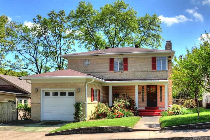 Wow! This is a spectacular Park Hill home! Very well maintained w/lots of updates. Kitchen w/ beautiful quartz counter tops, stainless appliances, painted cabinets& dual fuel range. Updated master bath w/ air spa tub, large tile shower & granite counter. Beautiful original hardwoods, molding, wood burning fireplace & wonderful sun porch overlooking beautiful back yard. Refrigerator, washer & dryer convey. Newly painted front porch, one car garage w/storage &  vinyl fence along back. Won't last long!