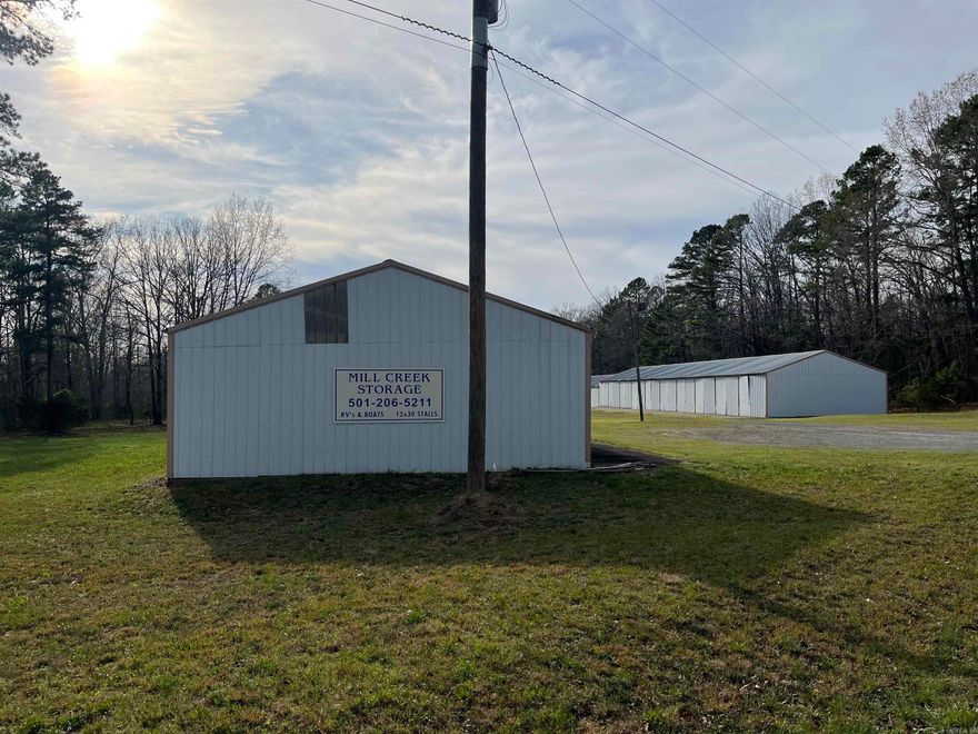 Prime investment opportunity in Higden, Arkansas! Situated on 3.55 acres, this property features 25 established storage units, offering immediate income potential. Located near Greers Ferry Lake, the property benefits from strong demand for storage in high-traffic recreational area. With ample space for future expansion, this is an excellent opportunity for investors seeking both current cash flow and long-term growth.