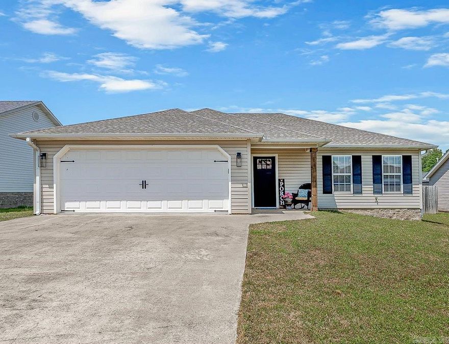 We all know that location is everything when considering a new home! This one is located in a desirable area in south central Paragoud, therefore it is close to everything. Just hop on Hwy 49 and be in Jboro lickety split. Lots of updates inside and out, including a new roof in the last month. The living room is extra roomy and would accommodate all of your furniture, even that old recliner your partner won't part with. The kitchen is a dream with its abundant cabinetry and counterspace, plus the cool new lighting adds a lot of character. You'll enjoy the breakfast bar to feed those little bottomless pits before and after school. If laundry is your nemesis then check out the oversized laundry room, plenty of space to hide all those baskets of unfolded laundry. When you reach the point of needing to get away, just retreat to the spacious screened in back porch. If the door accidentally gets locked behind you, well I guess that's a happy little accident only you will know about. The back yard is large and a great size for entertaining, for pets to play, and bonus...it is already fenced. This house already feels like a home and you haven't even moved in yet.