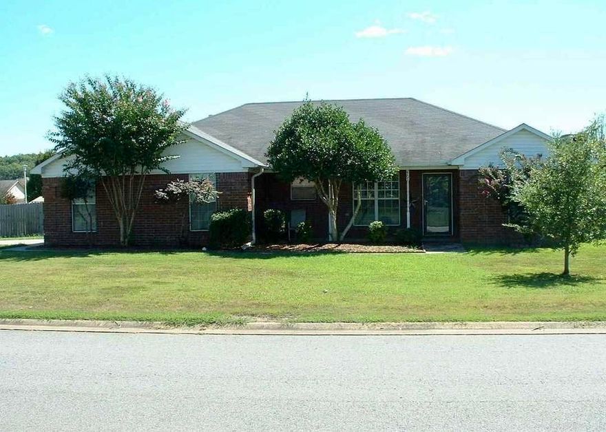 Charming 3-Bed, 2-Bath Home on Spacious Corner Lot! This beautifully maintained home features an open floor plan filled with natural light, creating a warm and inviting atmosphere throughout. The versatile bonus area offers endless possibilities—use it as a formal dining room, home office, or play space to fit your lifestyle. Enjoy outdoor living with a fully fenced backyard, perfect for entertaining or relaxing. Additional highlights include a 2-car garage, storage shed, and washer & dryer connections with the home. Nestled in a prime location close to schools, shopping, and dining—this home truly has it all!