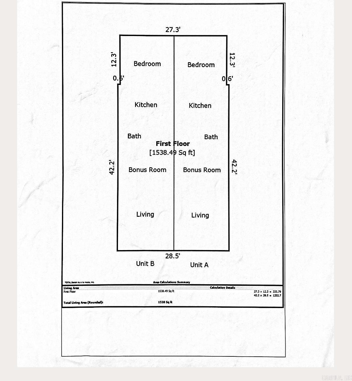 METES & BOUNDS - Residential Income