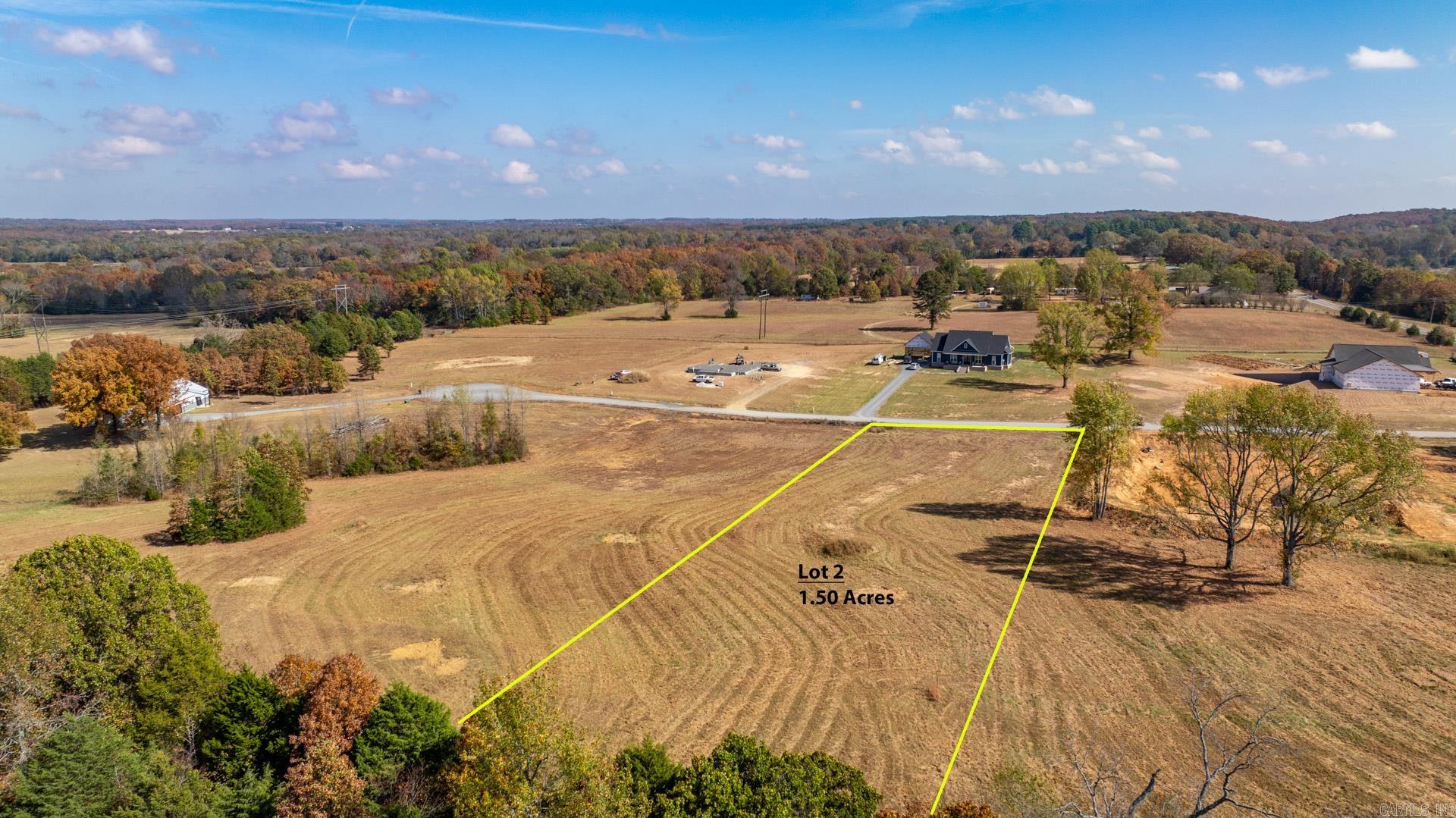 If you are looking for the perfect spot to build your dream home this lot is for you. Country living with the convivence to both Greenbrier and Quitman. This newly developed subdivision has both 3 acre and 1.5 acre lots available. Arrken Valley Estates
