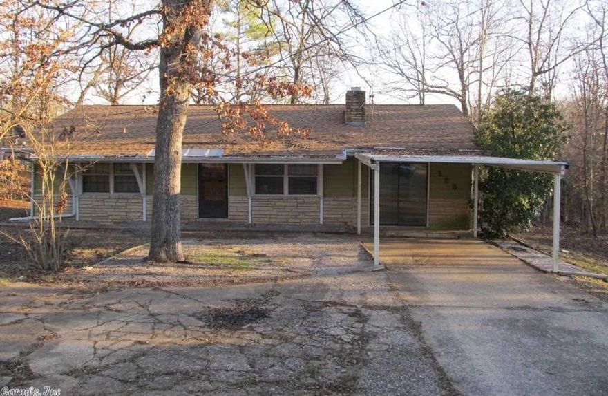 Bank Owned Special Opportunity. This one could be very "Special". Best bang for the buck, this one has 2 bedrooms or a bonus room that could be a 3rd bedroom. There are 2 baths, one with a shower, nice sized kitchen, fireplace, covered back deck, metal siding and a carport. This needs some work and a little decorating and fix up but the buyer will have a lot of house for the value. $34,000 or best offer.