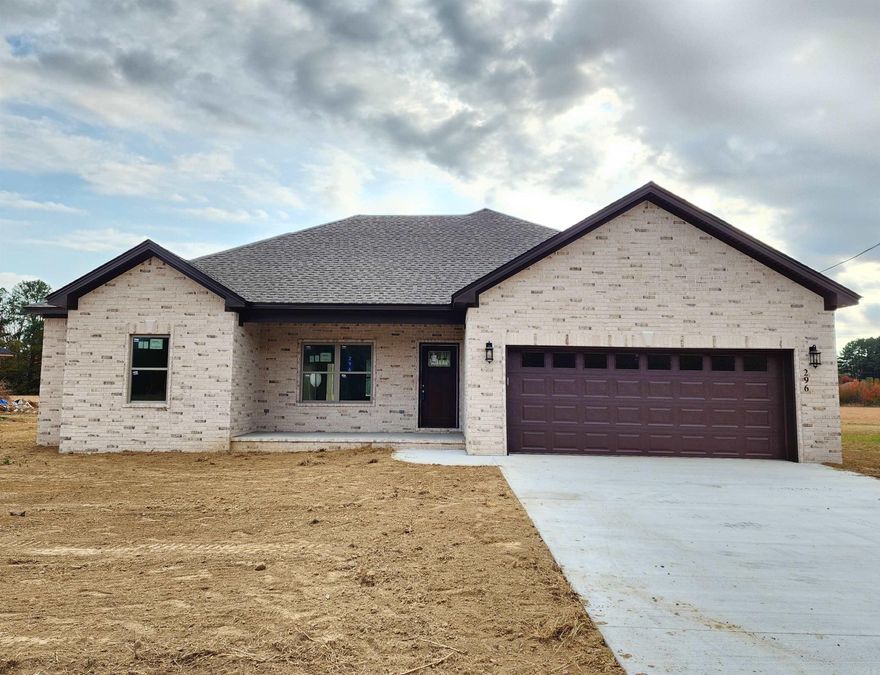 Builder is offering $5000 buyer concessions!! Must see this beautiful New Construction home--country feel but only minutes to interstate, shopping, and restaurants. This beautiful home has an open floor plan with large kitchen with island, granite counter tops, pantry, stainless steel and appliances. This home offers a roomy laundry room, 4 spacious bedrooms with walk in closets, large bathrooms and oversized 2 car garage. Enjoy your morning coffee on the large covered back porch. Must see this home!! Great floor plan with all neutral colors! Square footage is approximate, please measure. AGENTS PLEASE SEE REMARKS