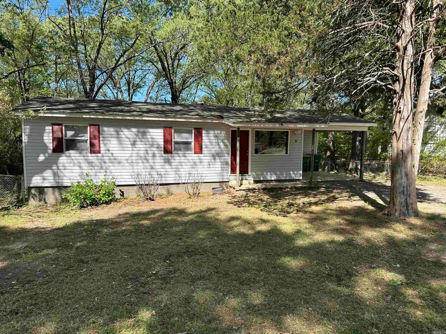 This fully renovated 3-bedroom, 1-bath home is a gem awaiting its new owners. Featuring new cabinets, flooring, and a fresh coat of paint, every detail has been carefully updated. The open floor plan seamlessly connects the kitchen and dining area with the living room, creating a spacious atmosphere for both relaxing and entertaining. Enjoy tranquil mornings on the back deck overlooking a half-acre of fenced, private land—perfect for pets or outdoor gatherings. The bedrooms are generously sized, offering comfortable living spaces. This must-see home combines modern upgrades with serene surroundings, making it ready for you to move in and make it your own. Come visit and experience the charm and convenience firsthand. No property disclosure available - Owner has never occupied the property.