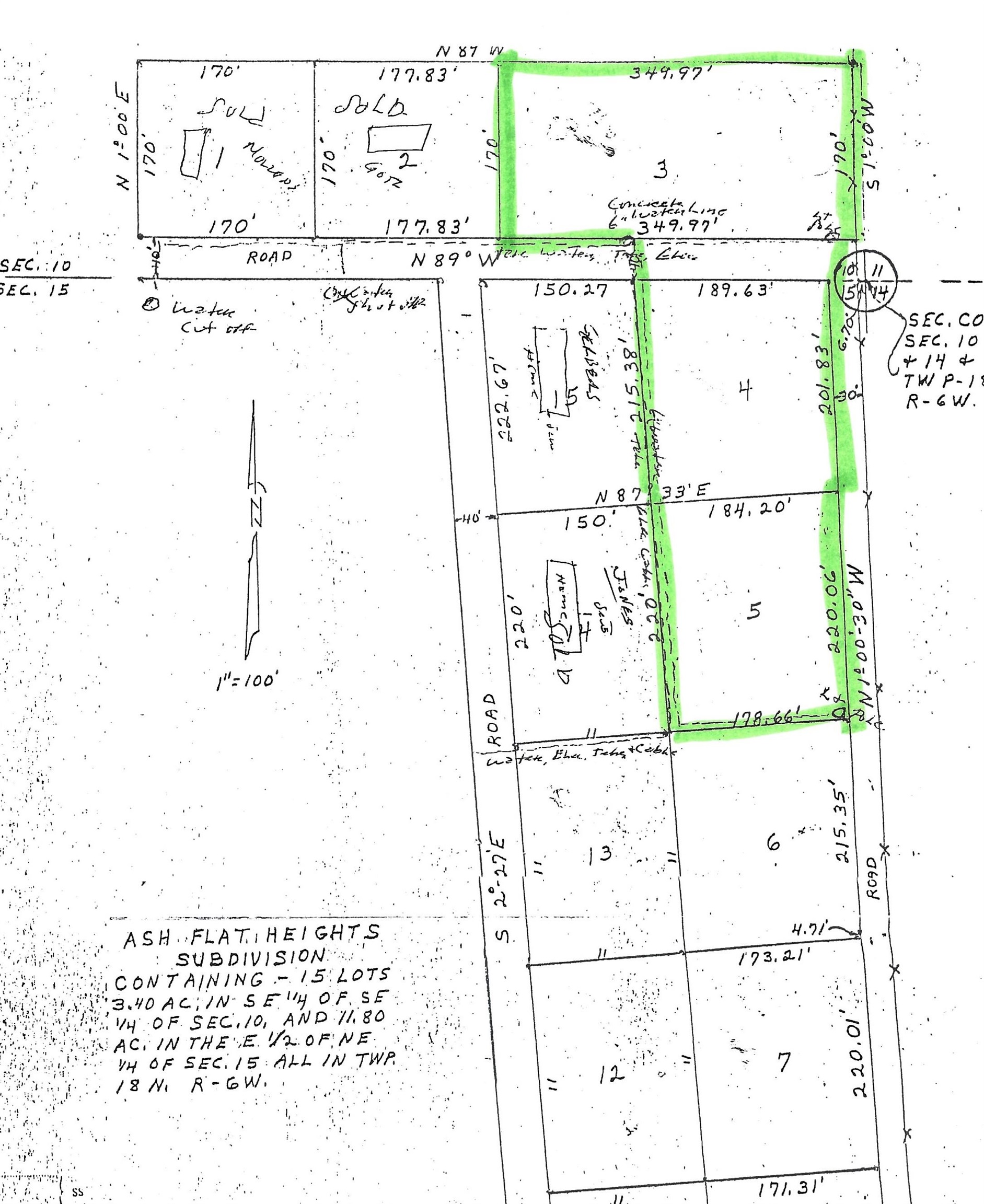 ASH FLAT HEIGHTS - Land