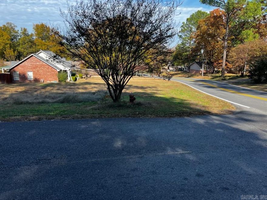 Corner lot on a dead end road, Ridge Rd, and the well known Skyline Dr.  This lot is in walking distance of Yancey Park and Searcy’s new library! Great location, country like living, and a clean slate ready to house your new home or investment property!