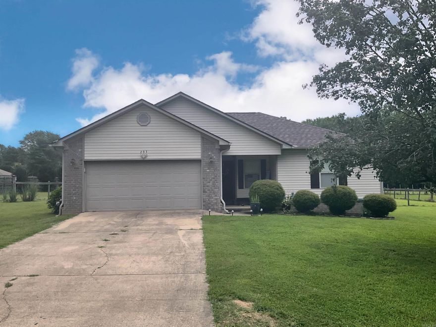 Charming 3-bedroom 2-bath home sitting on .74 acres, in Cabot School Districts!  Very quiet and peaceful neighborhood.  Well maintained home with a brand-new roof in December 2022, installed with premium synthetic underlaying for energy efficiency. Your clients don't want to miss out on this one!