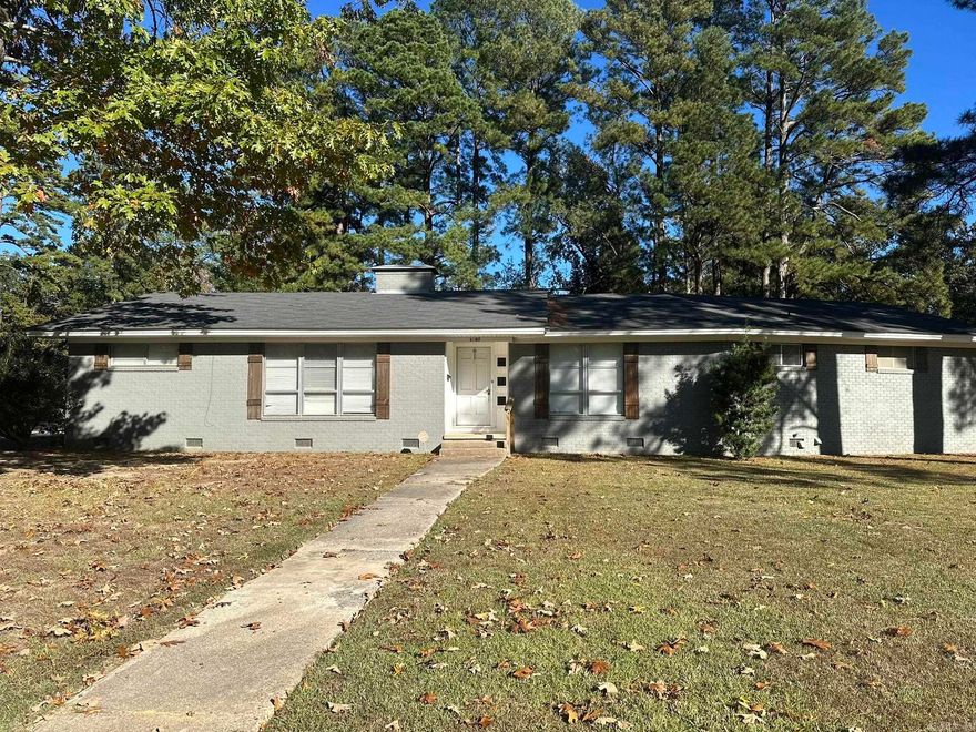 Located on a large corner lot in a great neighborhood in Crossett. This property has a large living room with big windows that gives you a ton of natural light.  Two cute and cozy guest bedrooms along with a spacious primary suite with walk in closet and bathroom.  Open kitchen/dining room with a gas fireplace.  You can access the backyard through two different sets of sliding doors.  New garage door, fenced in backyard with an above ground pool and a covered patio!  Just waiting for your family to spend some time out back making memories.  Give me a call to schedule your showing today!