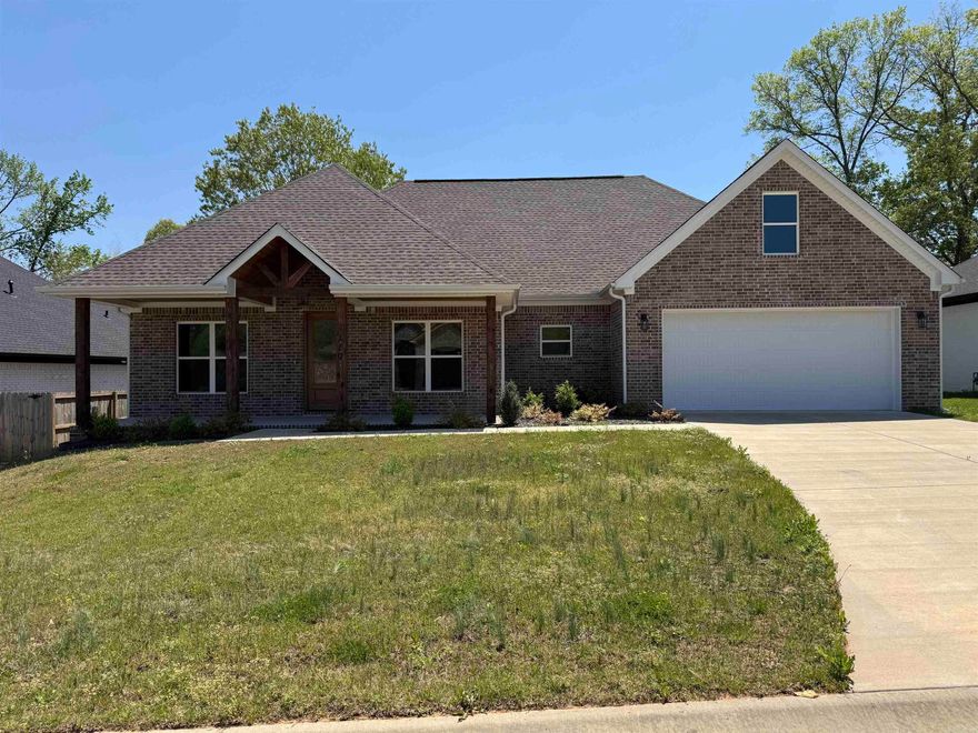 Beautiful well thought out floor plan (new construction) in one of Haskell's desired subdivisions. Come discover modern living. The living room offers huge picture windows that bring in lots of natural lighting. Another focal point is the large floor to ceiling gas fireplace. Just off the living room is a fourth bedroom or office space with a spacious closet. The kitchen is open to the living area and offers a large pantry. The primary suite features an expansive tile shower with glass doors, a free standing soaking tub and ample closet space. A 5th bedroom or bonus room can easily be added above the garage. An oversized covered patio with its own fireplace is ready to welcome friends and family or just offers a perfect oasis for relaxing.