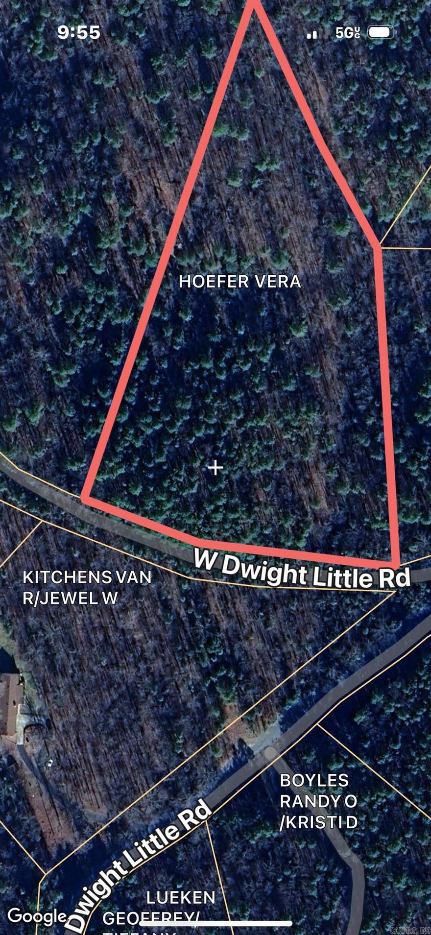 Welcome to approx. 6.8 acres in Roland, AR.  This will be a beautiful place to build your home.