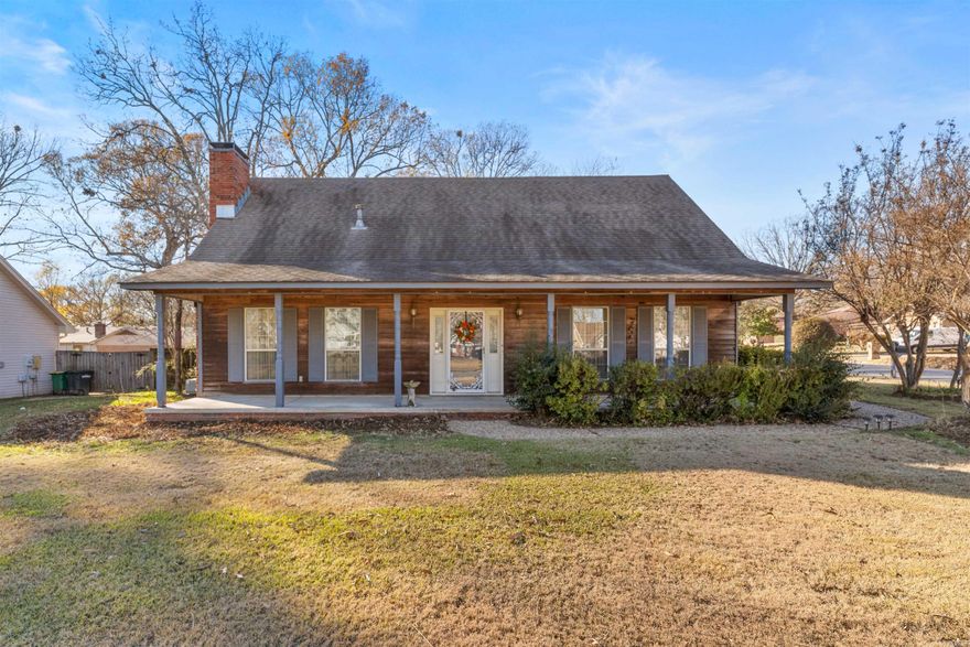 Located in a highly desirable neighborhood, this home offers space, character, and endless potential. Situated on a corner lot, it features a welcoming front porch spanning the front of the home and a side-load garage. Inside, you’ll find three bedrooms, including a spacious primary bedroom on the main level with an ensuite bath offering a jetted tub, separate shower, and walk-in closet. The great room showcases a classic fireplace with built-ins on each side, creating a warm and inviting gathering space. The large kitchen offers abundant oak cabinetry, generous counter space, and a dining area, making it ideal for everyday living. Just off the kitchen is a bright sunroom filled with windows that overlook the backyard. The main level also includes a laundry room and half bath. Upstairs are two additional bedrooms and a full bathroom. You’ll be impressed by the incredible amount of closet space throughout the home. While dated, this property is priced with updates in mind and offers a fantastic opportunity in a great location. Call today to schedule your showing.
