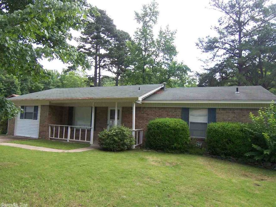 Super neat and clean starter home or move down home! This 3 bedroom 1 and 1/2 bath home features new kitchen cabinets, a game room, and a covered back porch! Meticulously kept, this home offers convenience and a back yard that backs up to woods. Galley kitchen with updated cabinets, new roof and siding within the last 4 years. Large laundry room with extra storage. Open living room/ dining room combo and game room is large too. A large fenced back yard with plenty of room for the kids to play.