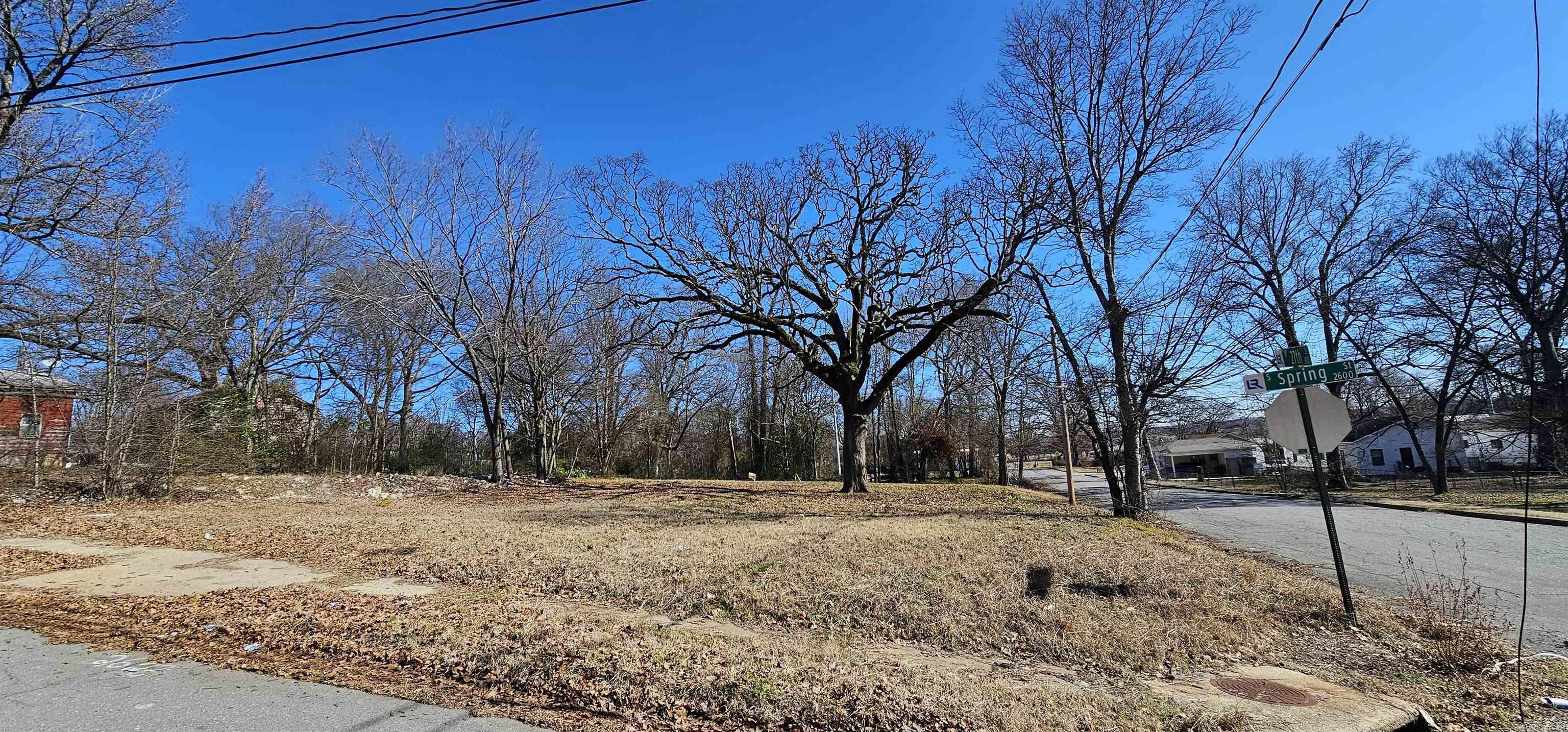 Great corner lot in a neighborhood with new construction In the area. A few blocks away from the growing SoMa district. Combined with its neighbor at 2607 Spring st. (MLS 24003331) and you will have over a .25 acre corner lot for your new home!