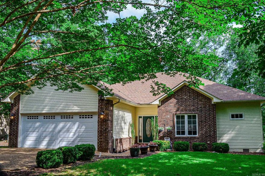 One owner custom built home nestled along Cortez Golf Course....this 2 bedroom  2 bath beauty boasts 1818 square foot with 9 ' ceilings. Expansive great room hosts dining area, abundant roll-out cabinets in the kitchen and roomy living room with golf course view. Stainless appliances, granite counters and beautiful floors. Large trex deck with both covered and open areas. Nice level lot with numerous planting beds. Hot Springs Village Property Association has a new member buy-in fee of $1500.00 due and collected at closing. See agent remarks.