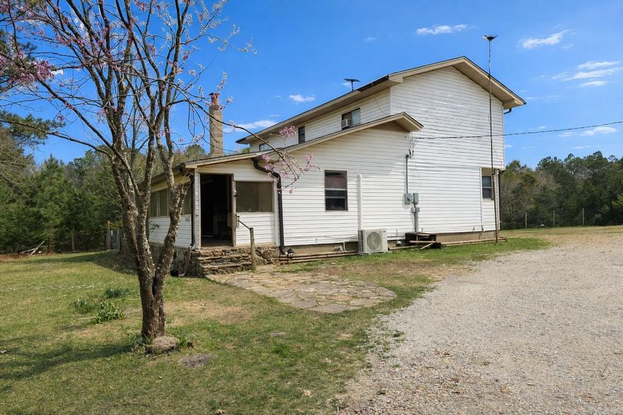 3 bed, 2 bath farmhouse sitting on 12.5 acres of very flat, usable land. The downstairs has been mostly updated, with just a few finishing touches left, while the upstairs still offers room to update and make it your own. Detached garage included. No restrictions, so you have the freedom to use the property how you want—whether that’s for animals, a garden, or just extra space to spread out. Great setup for anyone looking for land with potential.
