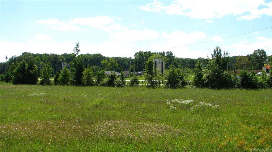 Great visibility from 67/167.  175' of frontage, level and mostly cleared.  In addition to this lot, there is 1 more lot available with 3.80 acres.  Parcels begin on Southern boundary of Wild Hog Liquor Store and continue to Northern boundary of former Busy Bee location, (now a car lot).  City water, commercial zoning in place.