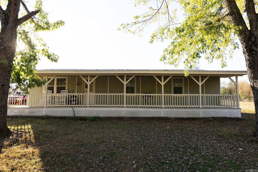 Country charm with recent updates on one level. Just minutes from 67/167, but feels like a world away. Quiet area with space from the neighbors. New paint, carpet, fixtures, bathrooms in 2020. Kitchen has stainless steel appliances and laundry is located inside. Recently added concrete patio slab (24 x 18) and chicken coop. Shed has lean-to addition of for added storage. Living room and kitchen have plank floors. Only bedrooms have carpet. Plantation blinds. Plenty of parking with flat acreage that has already been cleared. Chicken coop and chickens conveyable with acceptable offer.