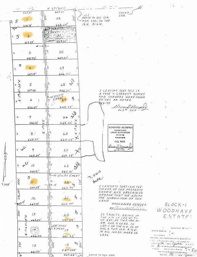 Woodhaven Estates - Land